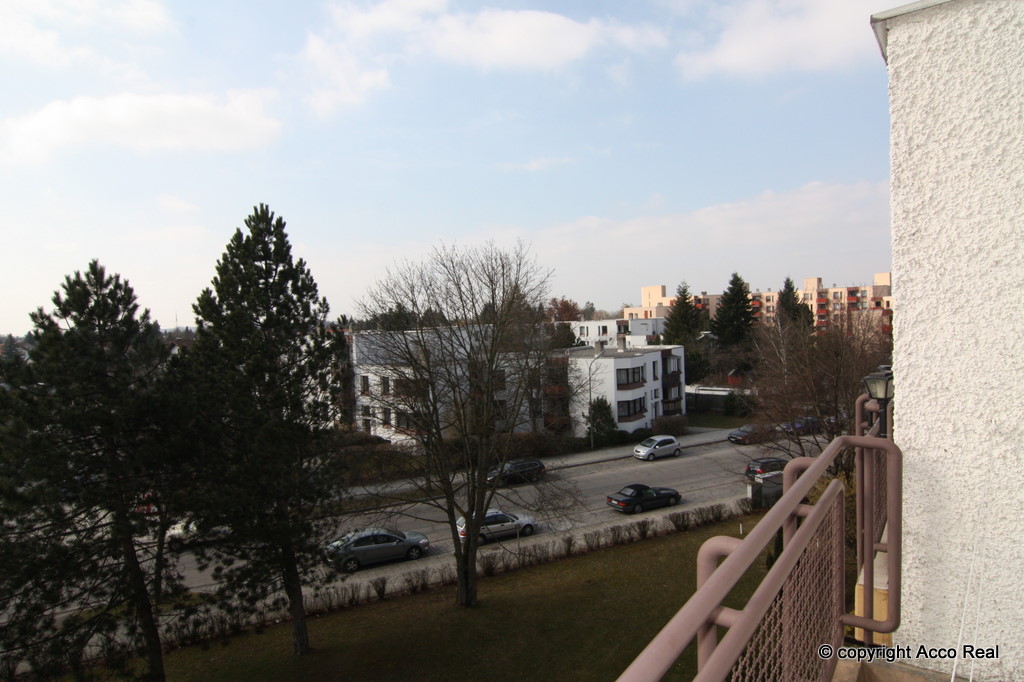 Blick vom Balkon
